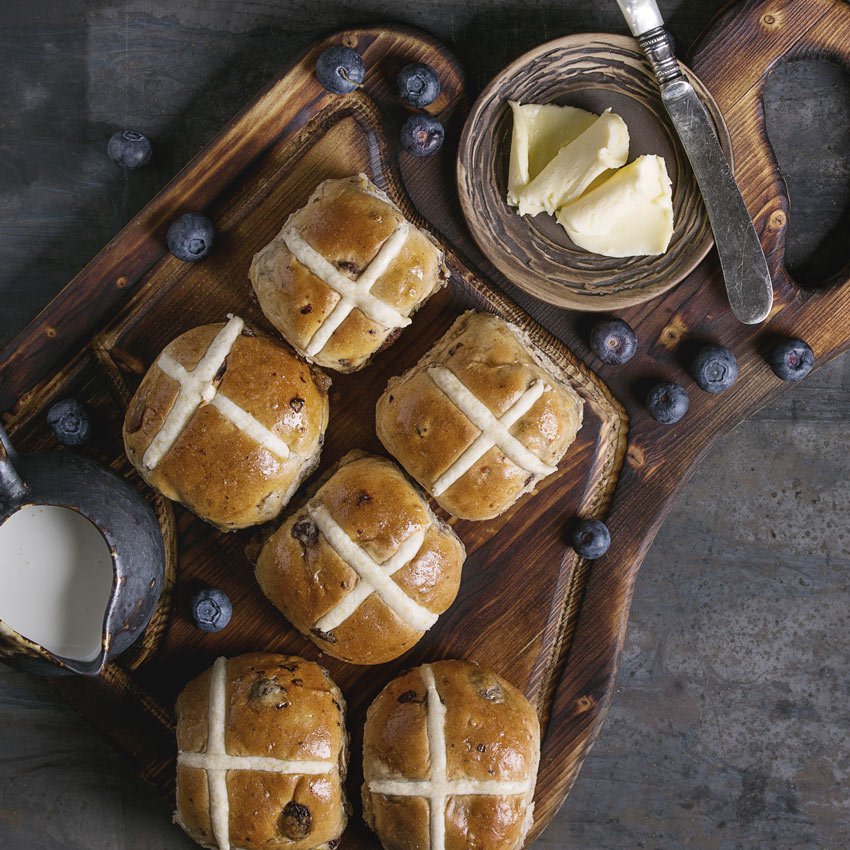 Low Carb Hot Cross Buns